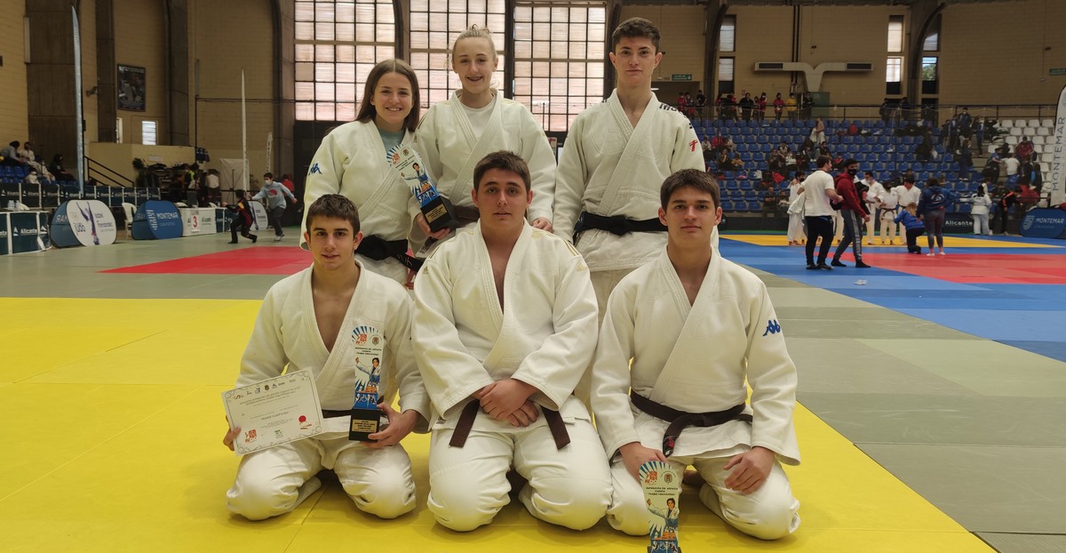 3 medallas en la Copa de Espa&ntilde;a de Judo Cadete de Alicante. 12-03-22